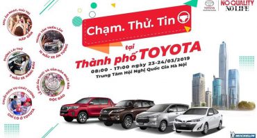 Toyota Việt Nam tổ chức sự kiện “Chạm – Thử – Tin” tại thành phố Toyota
